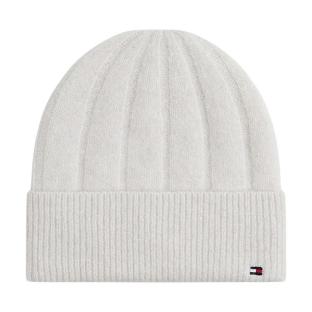 Bonnet Écru Femme Tommy Hilfiger Flag Fluffy vue 0