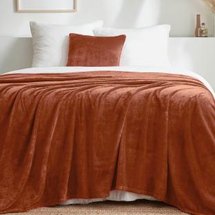 Plaid Rouge Today Plaid Xl Moelleux 150x200 vue 0