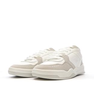 Baskets Blanches/Beiges Homme Umbro Tywen vue 6