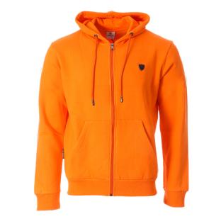 Sweat Zippée Orange Homme Redskins Loyal pas cher