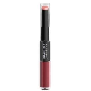 Duo Rouge à Lèvres Longue Tenue Infaillible 24H L'Oréal Paris 502 Red To Stay vue 0