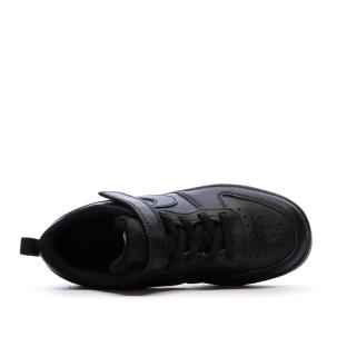 Baskets Noir Garçon Nike Court Borough Low Recraf vue 4