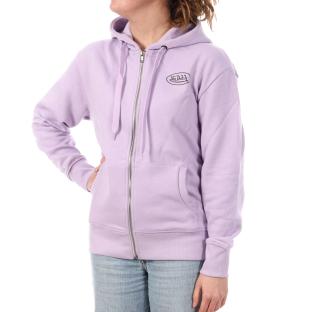 Sweat Zippé Violet Femme Von Dutch SLIGN vue 0