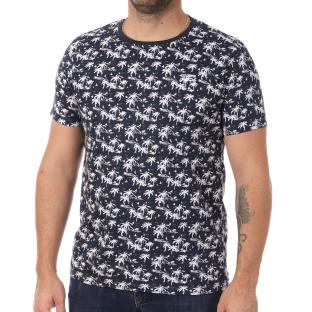 T-shirt Marine Homme Lee Cooper Otez vue 0