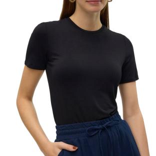 T-shirt Noir Femme Vero Moda Malberte vue 0