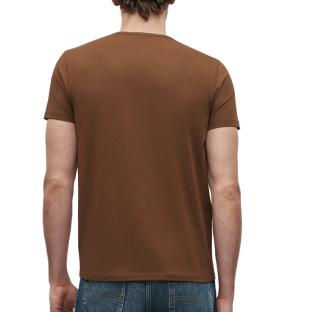 T-Shirt Marron Homme Pepe jeans Originalss vue 0