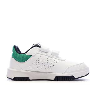 Baskets Blanche/Verte Garçon Adidas Tensaur Sport 2.0 vue 2