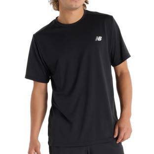 T-Shirt Noir Homme New Balance MT51801 vue 0