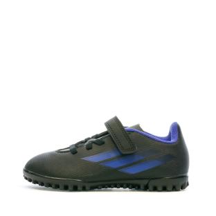 Chaussures de Futsal Noires Garçon Adidas X Speedflow.4 H&l Tf J pas cher