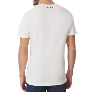 T-Shirt Blanc Homme TBS Arctique rond vue 0