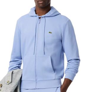 Sweat Zippé Bleu Homme Lacoste SH9809 vue 0