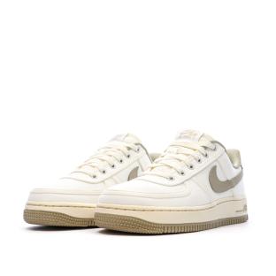 Air Force 1 '07 Blanc/Taupe Femme Nike vue 0