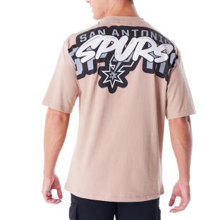 T-shirt Beige Homme New Era Nba Spurs vue 2