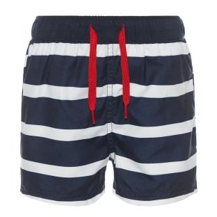 Short de bain Marine/Blanc Garçon Name it zoxi pas cher