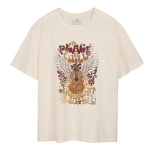 T-shirt Blanc Femme Teddy Smith Harmony pas cher