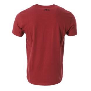 T-shirt Rouge Homme Von Dutch Round vue 2