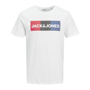 T-shirt Blanc Garçon Jack & Jones Blaz pas cher