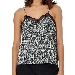 Top Noir/Blanc Femme Kaporal Nany pas cher