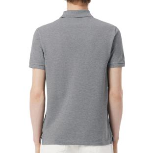 Polo Gris Homme Lacoste Slim Fit Petit vue 0