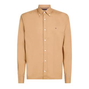 Chemise Camel Homme Tommy Hilfiger Brushed pas cher