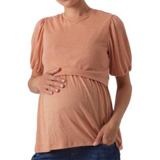 Top de Grossesse Terracotta Femme Mamalicious Anabella pas cher