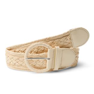 Ceinture en Paille Écru Femme Vero Moda Belt-cognac pas cher