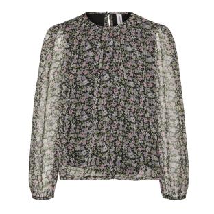 Top à fleurs Rose Fille Vero Moda Smilla pas cher