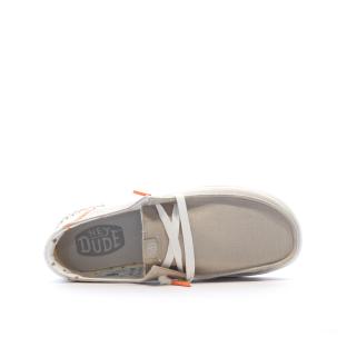 Chaussures Beiges Femme Hey Dude Wendy Rise vue 4
