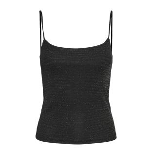 Débardeur Noir/Argenté Femme Vero Moda Kanva Glitter pas cher