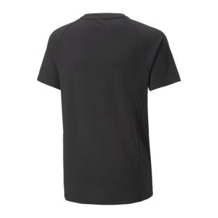 OM T-shirt Noir Garçon foot Puma vue 2