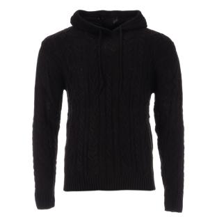 Sweat Noir Homme Paname Brothers 1021 pas cher