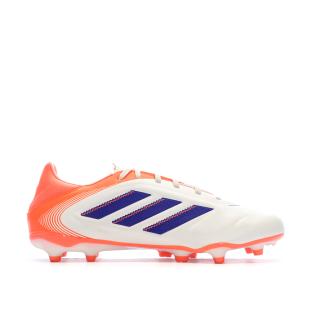 Zapatillas de fútbol blancas/naranjas Adidas Copa Pure III League FG/MG ver 0