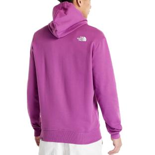 Sweat Violet Homme The North Face NF0A3XYDLV12 vue 2
