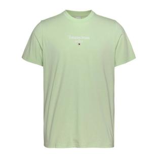 T-shirt Vert Homme Tommy Hilfiger DM0DM18569 pas cher