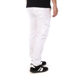 Pantalon Blanc Homme Paname Brothers Live vue 2
