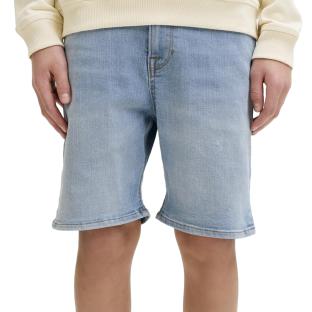 Short Bleu Clair Délavé Garçon Jack & Jones Rick vue 0