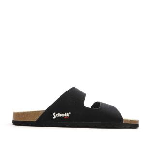 Sandales Noires Homme Schott Arthur vue 2