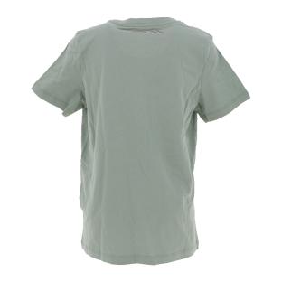 T-shirt Vert Bleuté Garçon Teddy Smith Evan vue 2