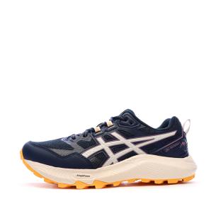 Chaussures de trail Marine/Orange Femme Asics Gel-sonoma 7 pas cher