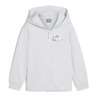 Sweat Zippé Mauve Fille Puma Ess+ pas cher