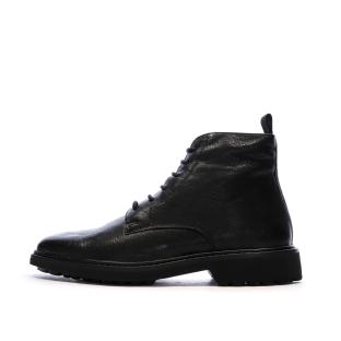 Bottines Noires Homme Geox Cannaregio pas cher
