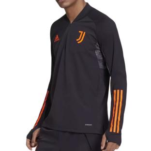 Juventus Sweat Training Noir Junior Adidas 2020/2021 pas cher