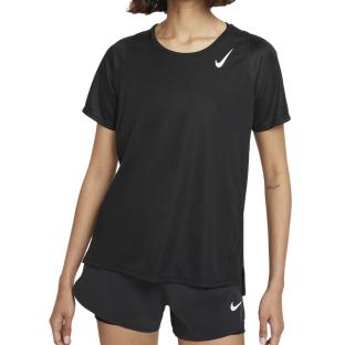 T-shirt Noir Femme Nike Race Top pas cher
