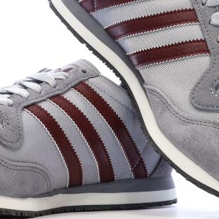 Adidas Galaxy Boys’ Grey/Burgundy Trainers Photo of the Espace des Marques %store% store - view of %key%