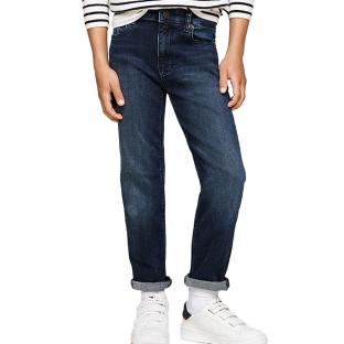 Jean Droit Marine Garçon Tommy Hilfiger Skater pas cher