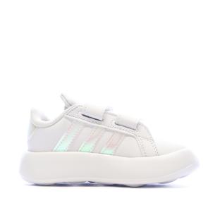Baskets Blanches Bébé Fille Adidas Grand Court 2.0 Cf vue 0