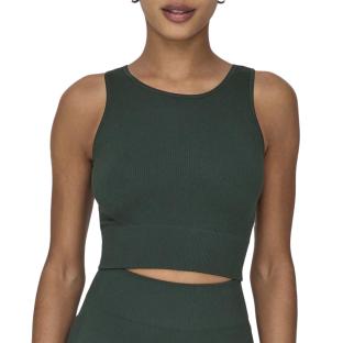 Haut de Sport Vert Foncé Femme ONLY PLAY Life vue 0