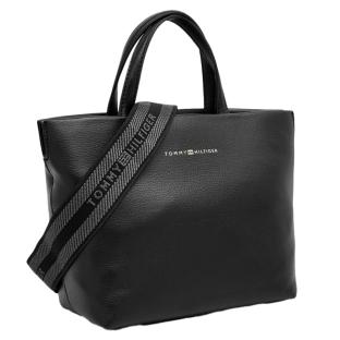 Sac à bandoulière Noir Femme Tommy Hilfiger Logotapes vue 0