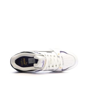 Baskets Blanc/Violet Homme Puma Slipstream Bball vue 4
