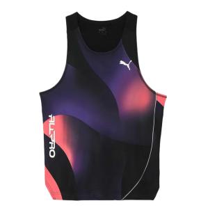 Débardeur Noir/Rose Homme Puma All Pro Aop pas cher